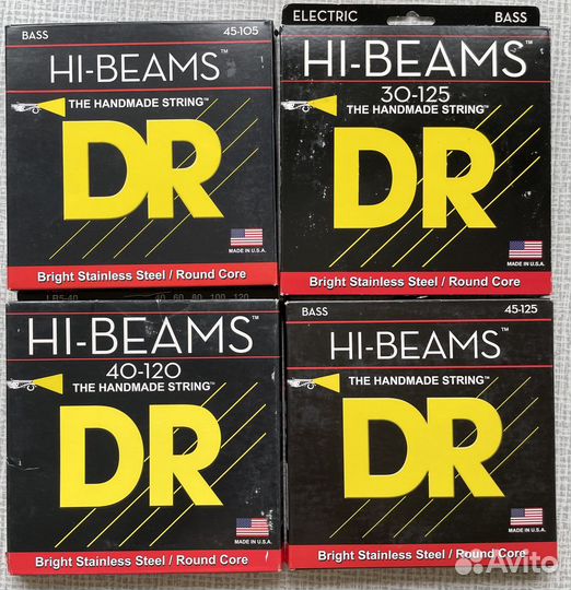 Струны для бас-гитары и гитары DR