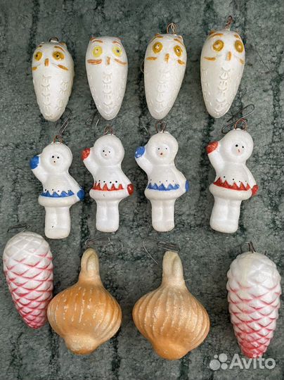 Новогодние игрушки СССР советские