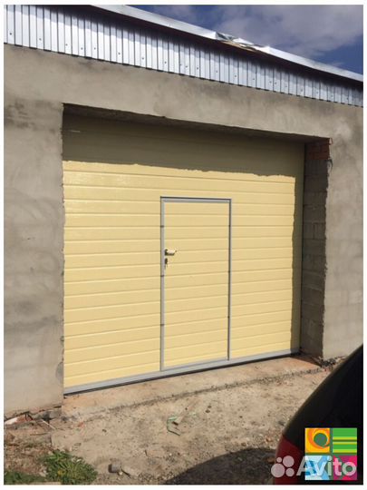 Гаражные ворота alutech