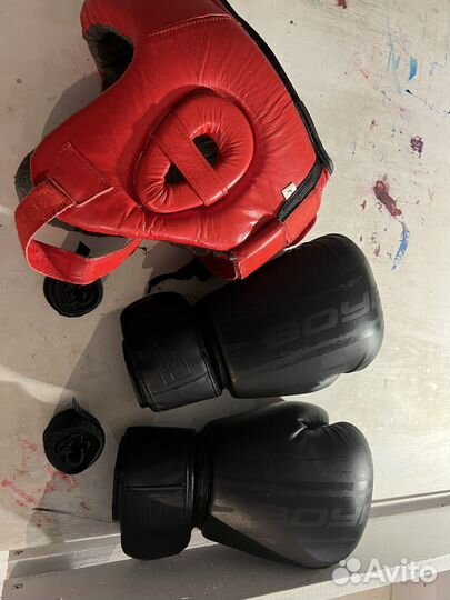 Боксерский шлем