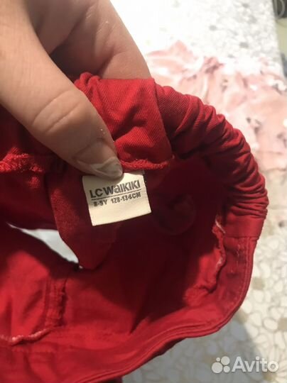 Летняя одежда для девочки 134