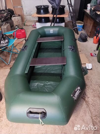 Лодка надувная двухместная пвх