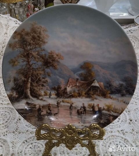 Тарелка декоративная 