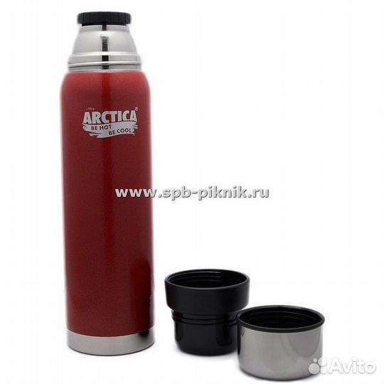 Термос 0,9 л Арктика, красный (106-900)