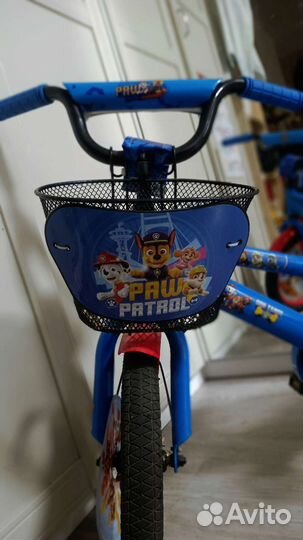 Детский велосипед, 4х колесный. Щенячий патруль