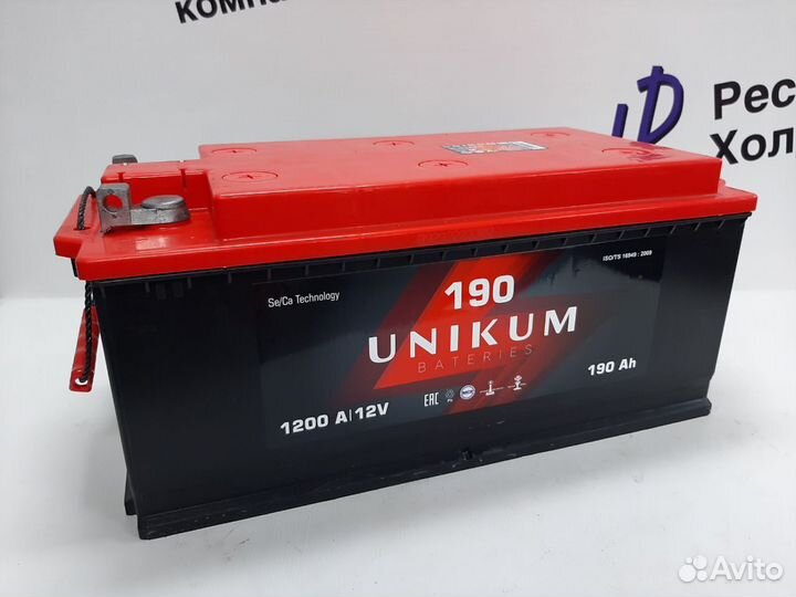 Аккумулятор Unikum 190 Ah