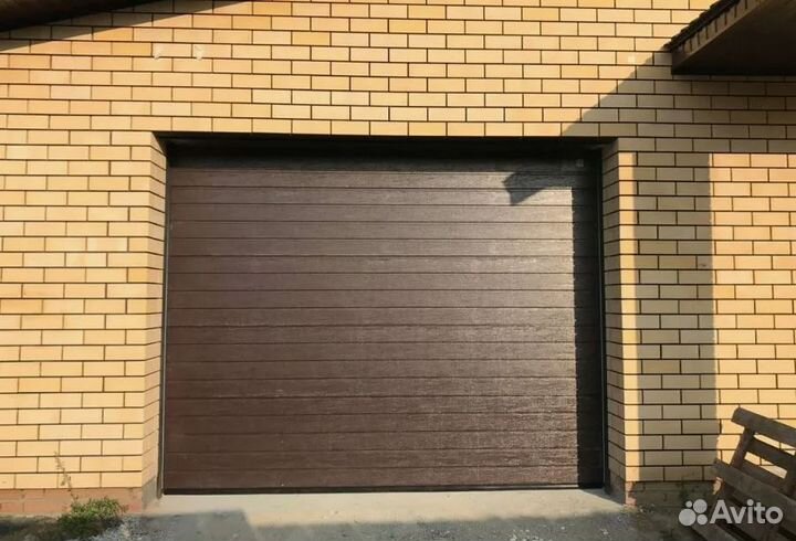 Автоматические гаражные секционные ворота