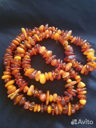 Янтарные бусы СССР