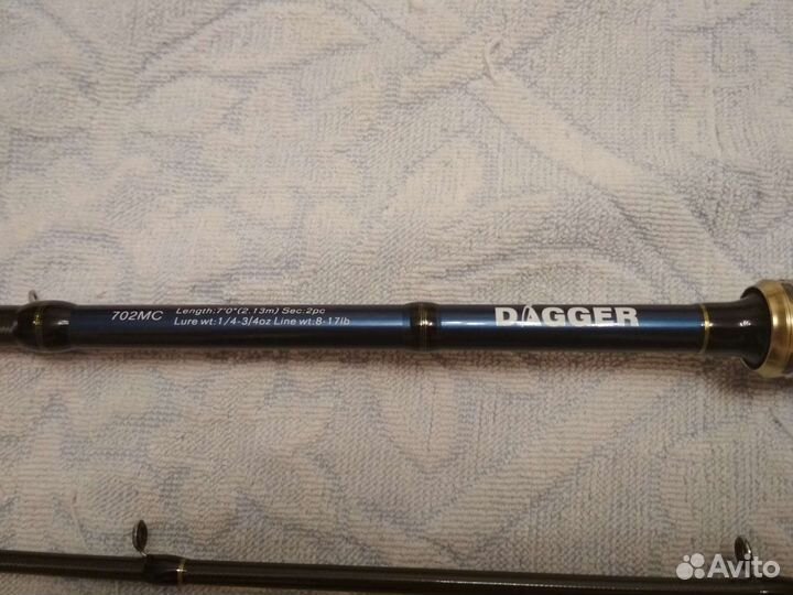 Кастинговый спиннинг Dagger 702 mc
