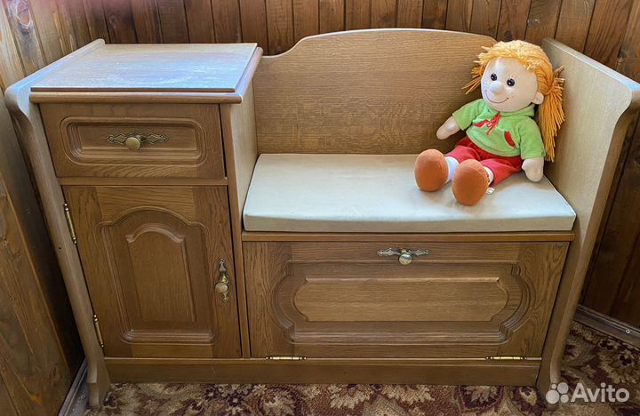 Тумба в прихожую Гомельдрев (массив дуба)