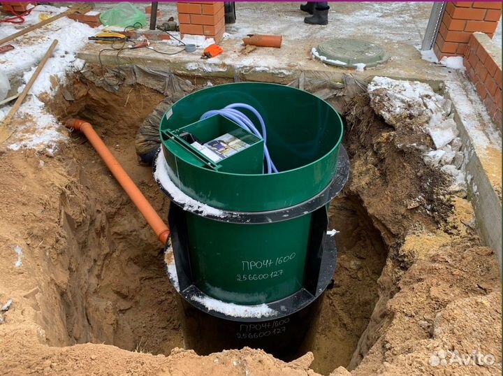 Септик без откачки от производителя + гарантия