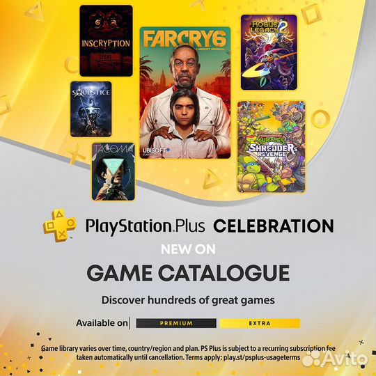 PS Plus на русском 600 игр