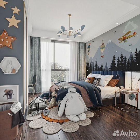 Авторские фотообои 