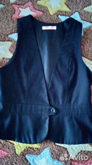 Жилет Школный синий