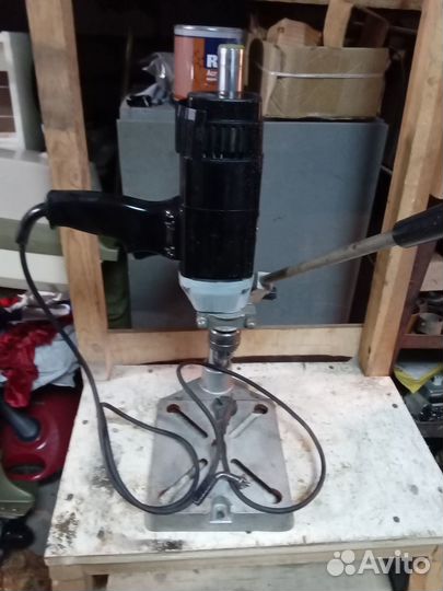 Дрель со стойкой СССР 1978 год