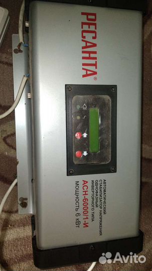 Стабилизатор напряжения ресанта 6квт