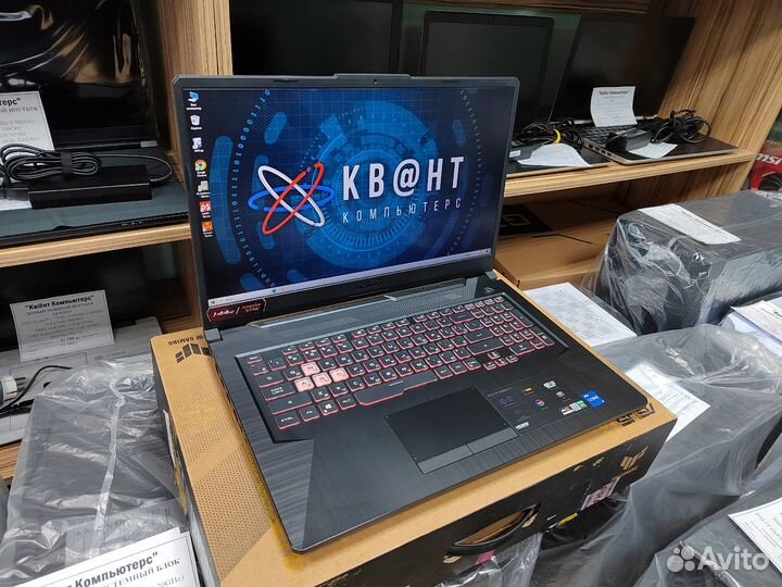 Новенький игровой Asus TuF Gaming 11400H 16gb RTX