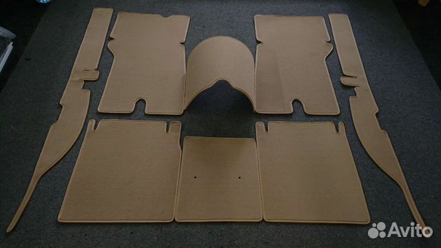 Ковры салона газ 2410 / 3102, бежевые