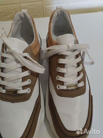 Кроссовки натуральная кожа новые 38 и 39 р