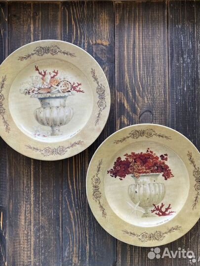 Тарелки в стиле винтаж На доставке