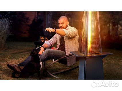 Камин уличный инфракрасный газовый