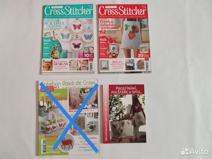 Журналы Cross Stitcher вышивка