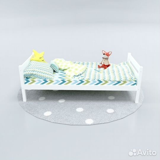 Кровать для подростка из сосны опт