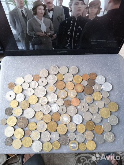 Монеты мира 100шт Есть Редкие