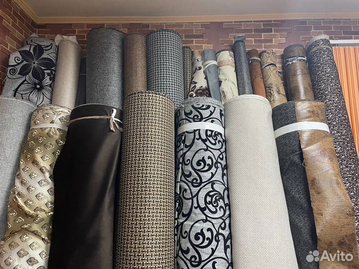 Мебельная ткань велюр флок бархат экокожа