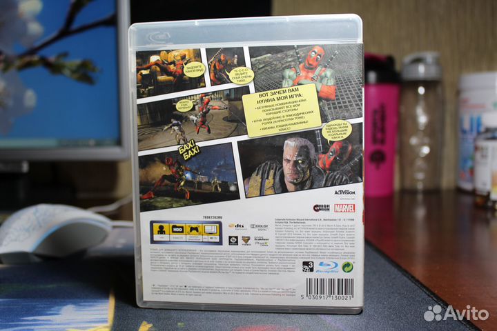 Диск Deadpool PS3 (Killzone 3 В подарок) оригинал