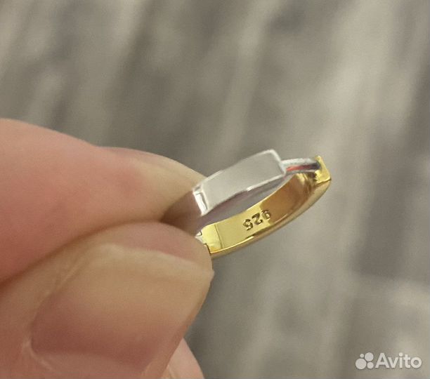 Серьги серебро