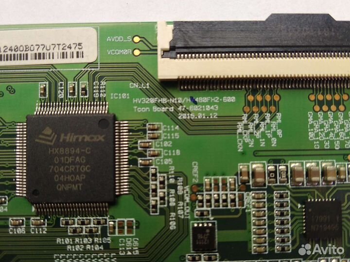 T-CON hv320fhb-N10/H/480FH2-600