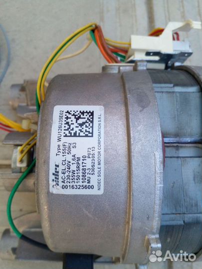 Эл. Мотор на стир. Машину. электролюкс