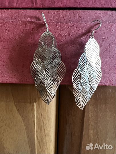 Серебряные серьги