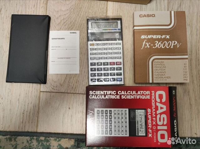 Научный калькулятор Casio fx-3600Pv