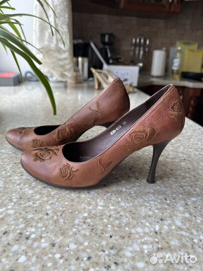 Туфли женские натуральная кожа размер 38