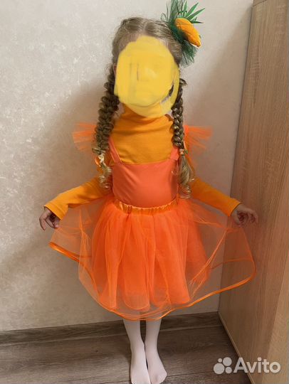Костюм морковки на утренник