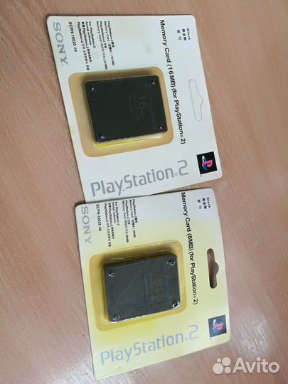 Sony playstation 2 карта памяти