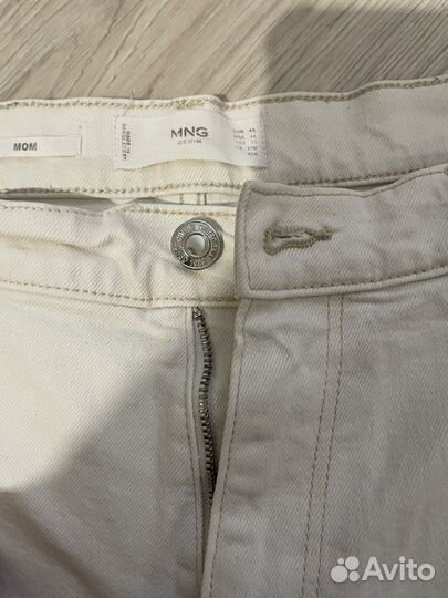 Брюки джинсы mango 46