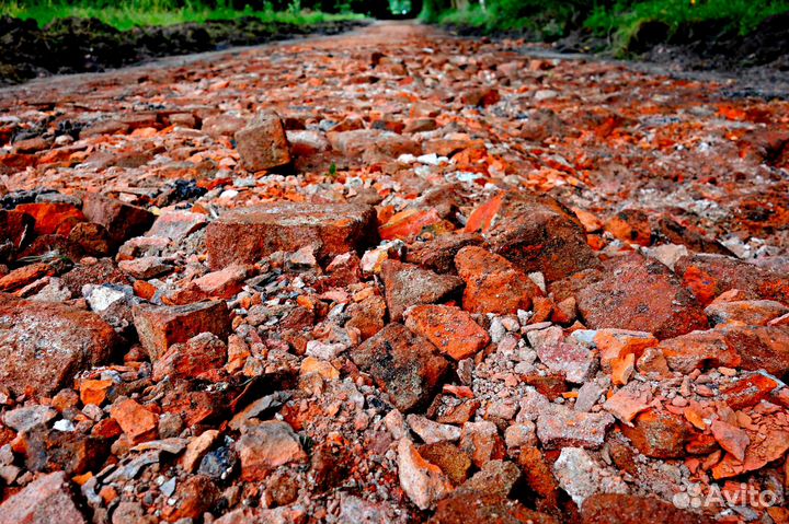 Приму бой кирпича, бетона, вторичный гравий, асфал
