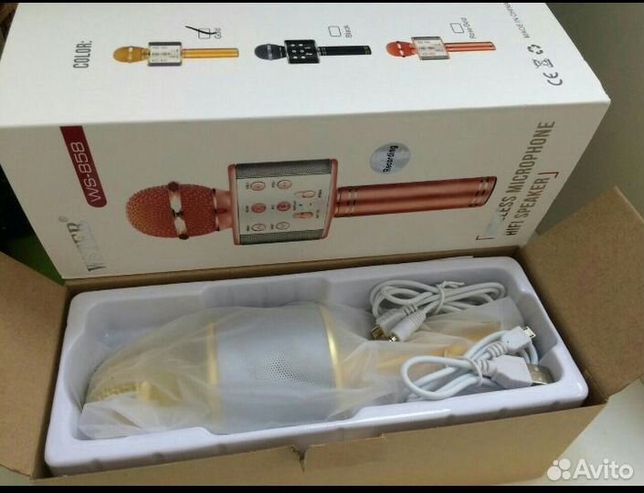 Караоке микрофон wster 858 original