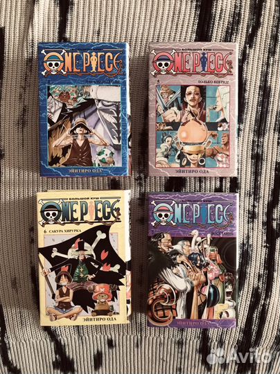 One piece (Большой куш), 1-7 книги