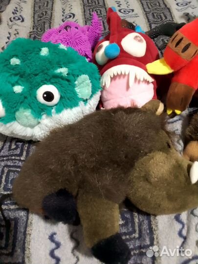 Мягкие игрушки небольшой пакет