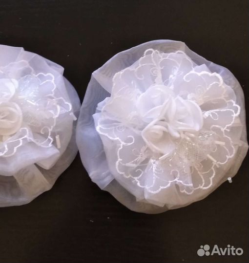 Банты для волос на резинке