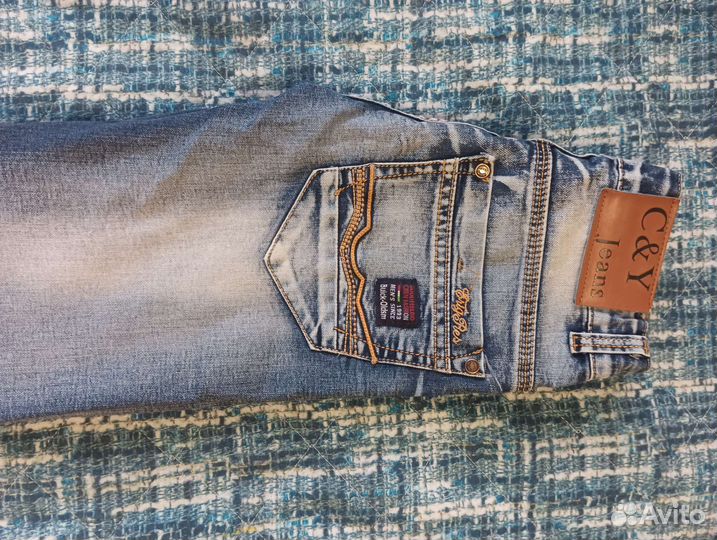 Джинсы для подростка 134 размер