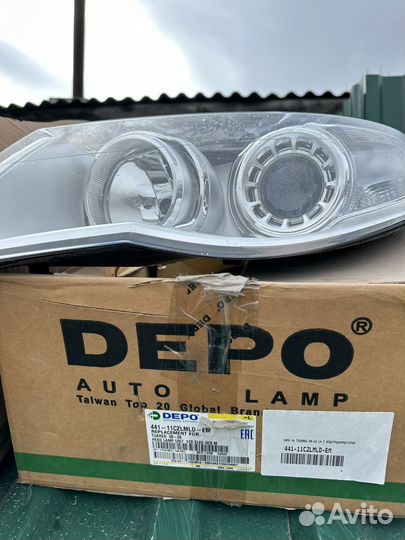 Фары на volkswagen touareg 2008