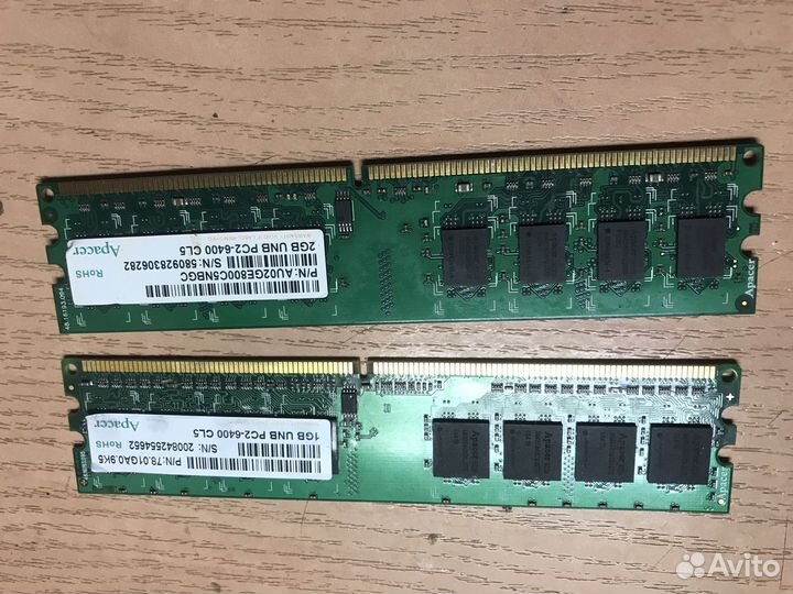 Оперативная память ddr2 3gb
