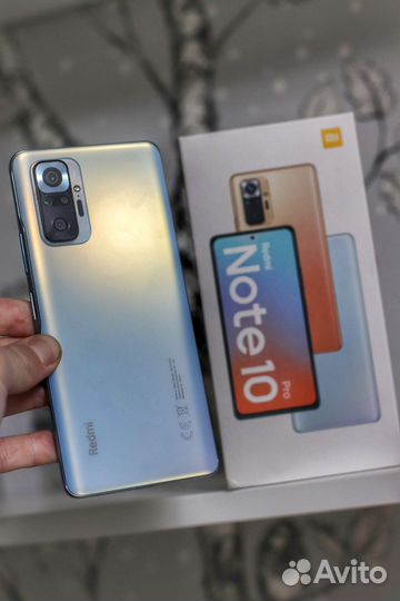 Xiaomi Redmi Note 10 Pro, 8/128 ГБ