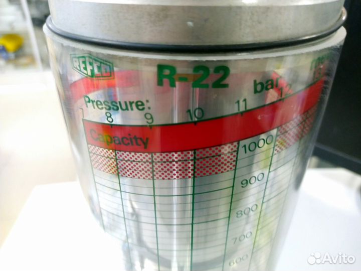 Мерная колба Заправочный цилиндр для фреона Refco