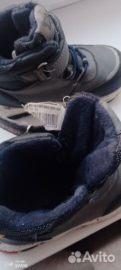 Ботинки демисезонные на мальчика 25 размер